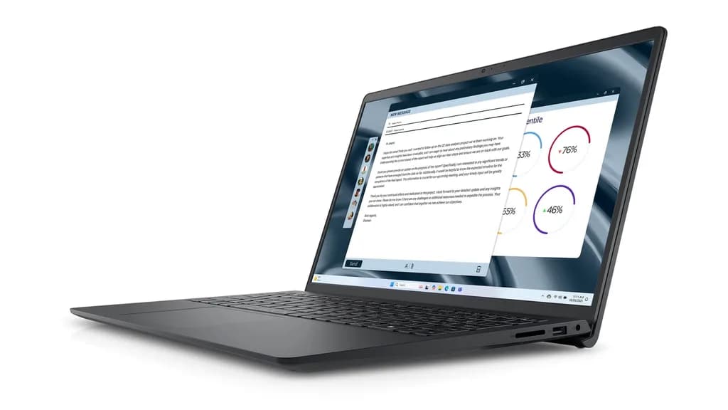 PC Portable Dell Pro 15 Essential Intel Core 3 100U 16 Go 512 Go SSD - Noir