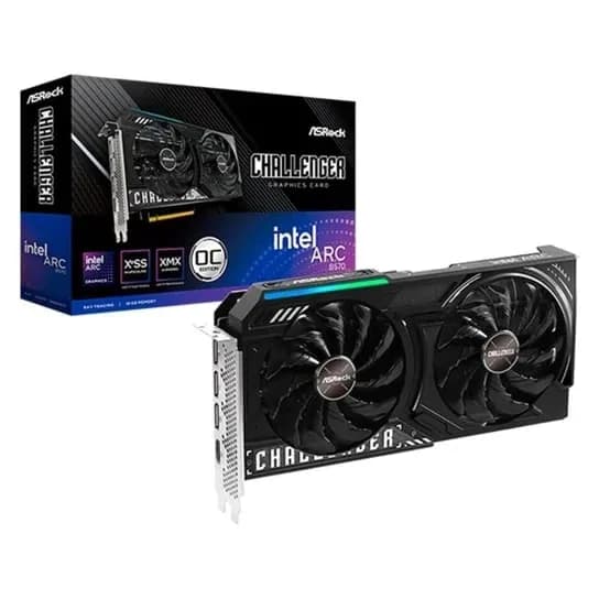 Carte Graphique ASRock Intel Arc B570 Challenger 10G OC Dual Fan