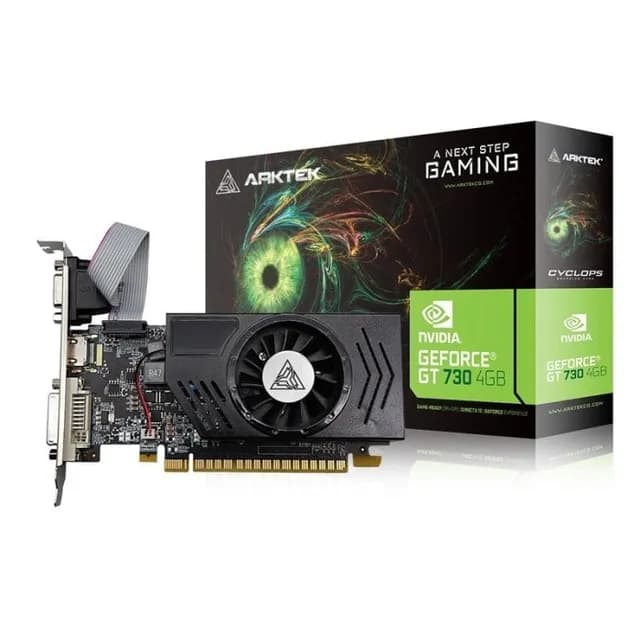 Carte Graphique Nvidia Geforce GT730 4G DDR3 128BIT HDMI/VGA/DVI