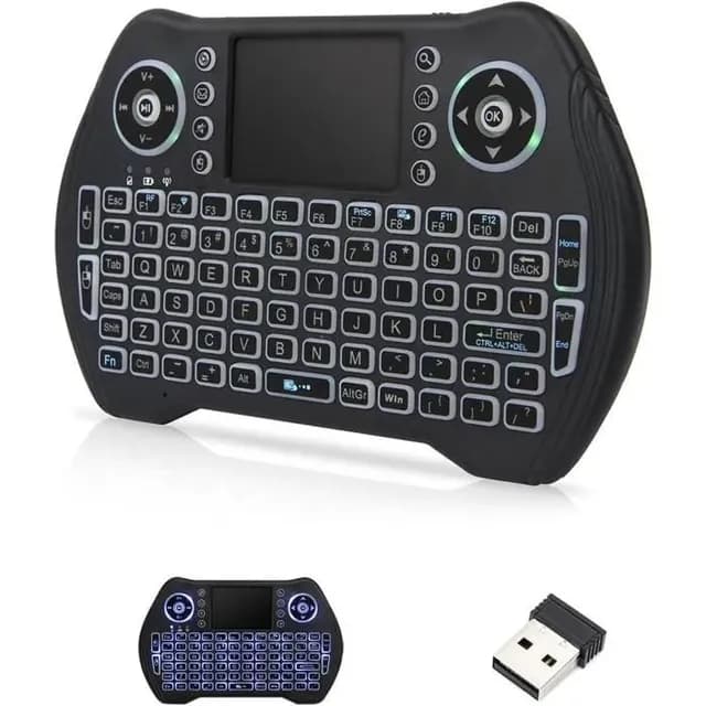 Mini Clavier Sans Fil avec Touchpad pour Smart TV et Android