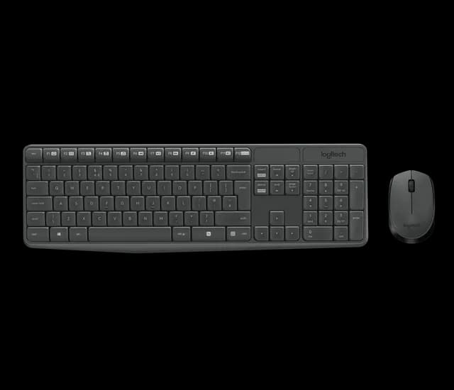 Ensemble Clavier et Souris Logitech MK235 Wireless Combo