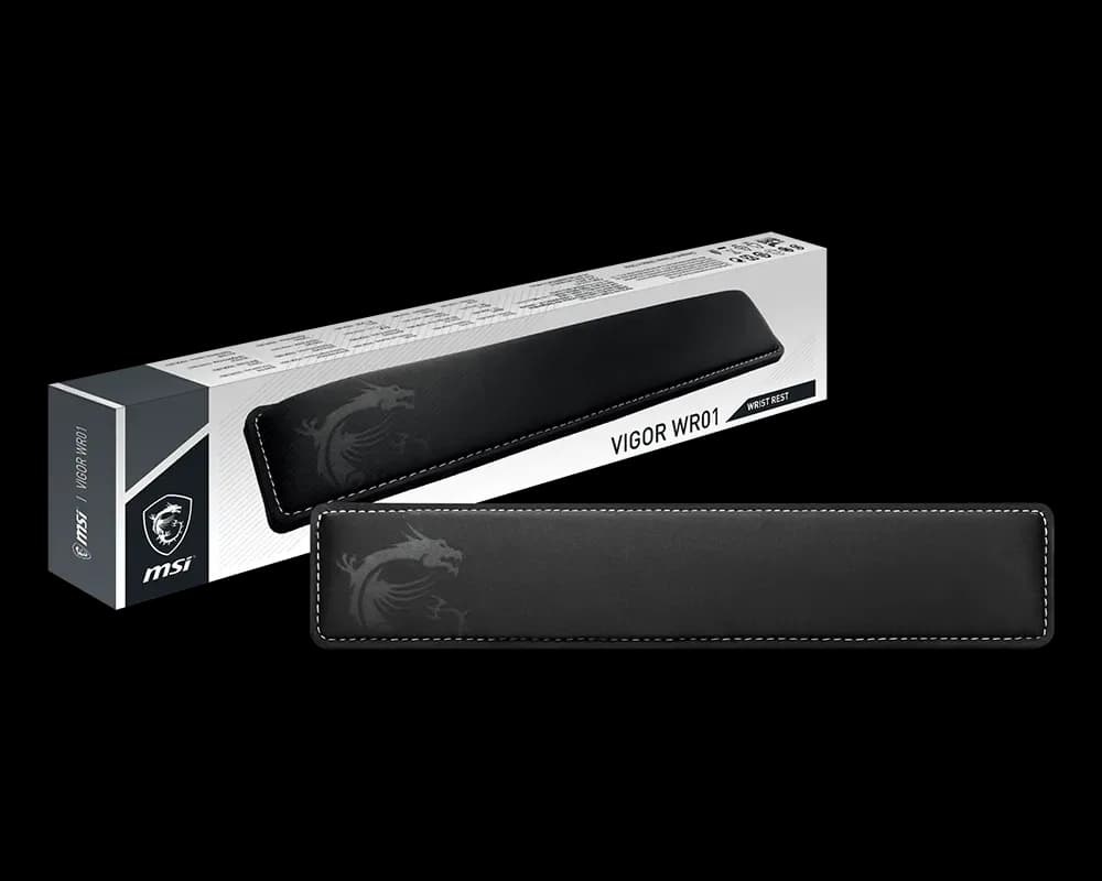 Repose-Poignet pour Clavier MSI Vigor WR01 Antibactérien / Noir