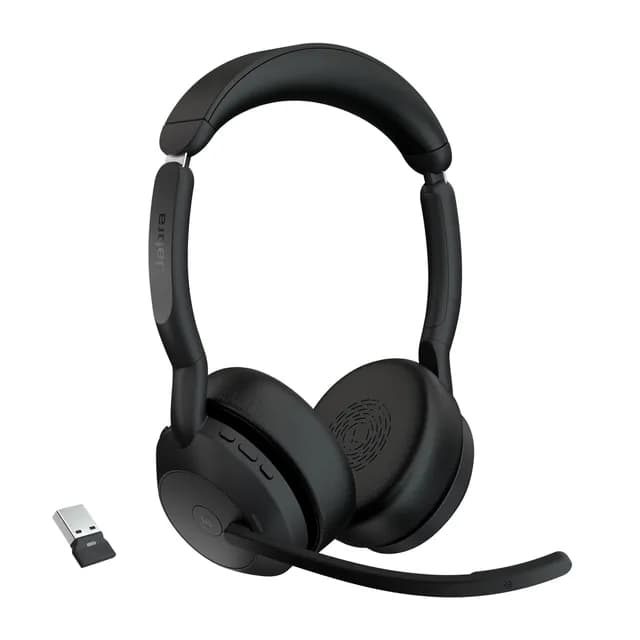 Casque Jabra EVOLVE2 55 Stereo MS avec Link 380A