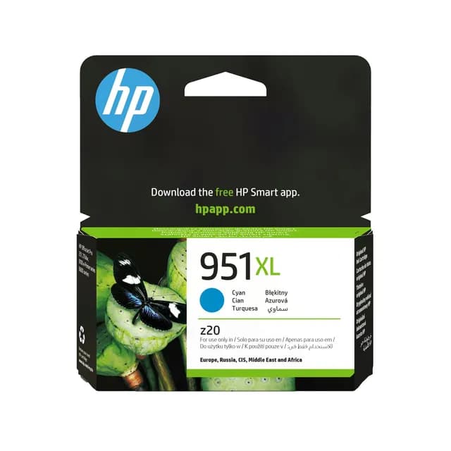 Cartouche HP 951XL Cyan pour Officjet