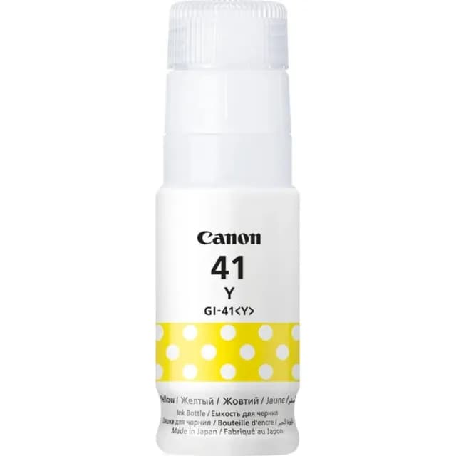 Bouteille d'Encre Originale Canon GI-41 Jaune 7700 Pages