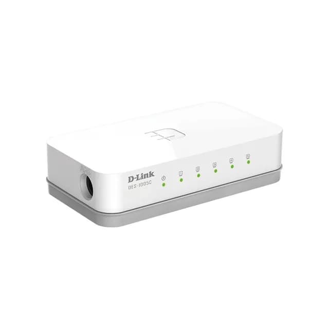 Switch D-Link 5 Ports 10/100MBPS DES-1005C