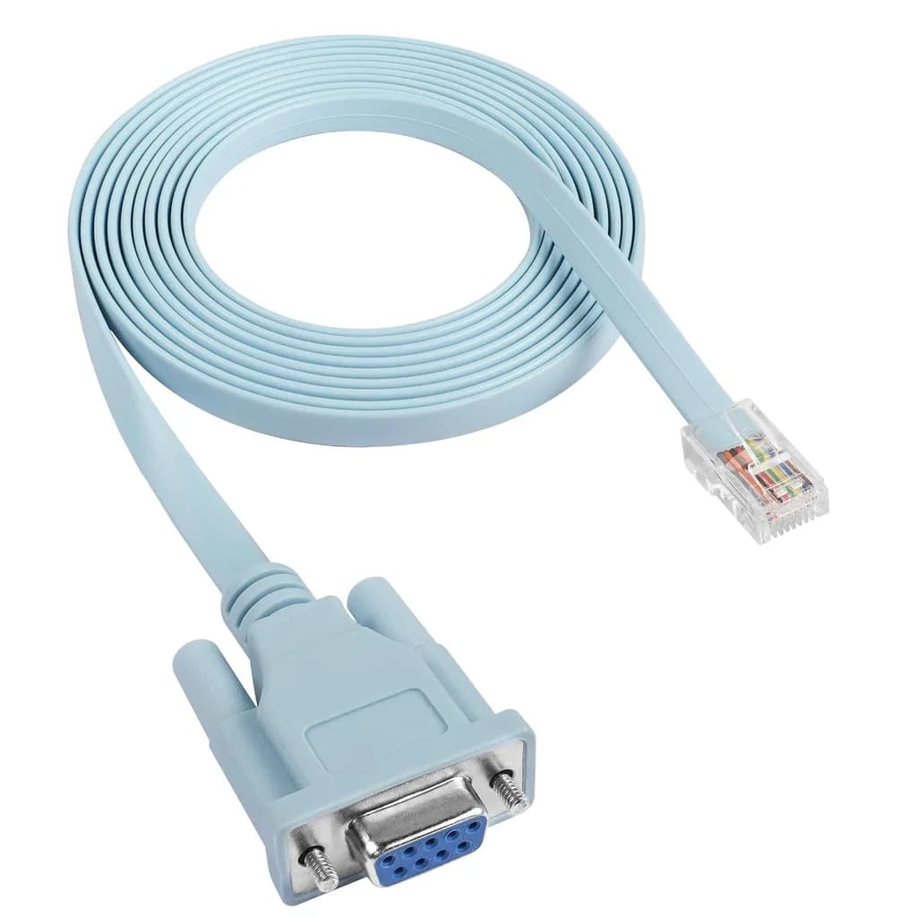 Câble Console RJ45 Vers DB9 pour Routeur 3M