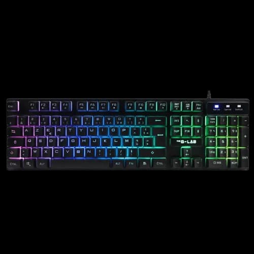 Clavier Gaming G-Lab Caesium TKL RGB Noir