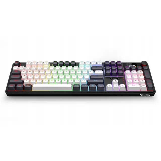 Clavier Gaming Mécanique Sans Fil Redragon Wyvern LCD Pro K761WB RGB