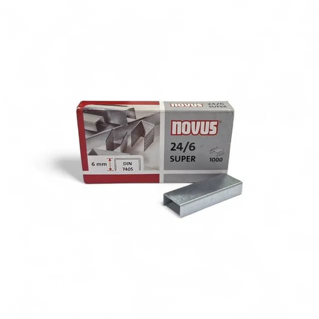 Agrafe Novus 24/6 -1000 Pièces