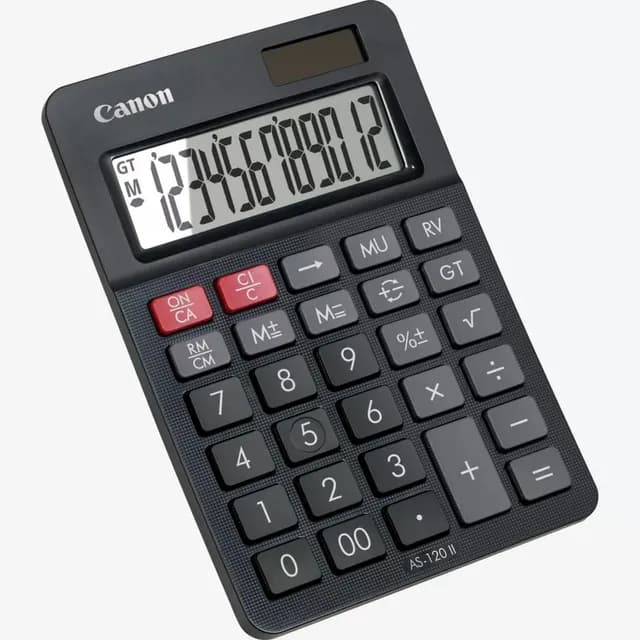 Calculatrice de Bureau Canon AS-120II