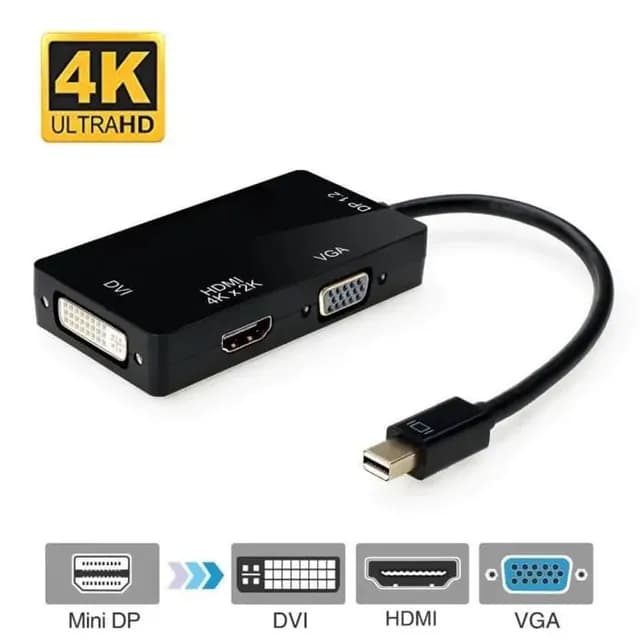 Adaptateur Displayport Vers HDMI VGA DVI