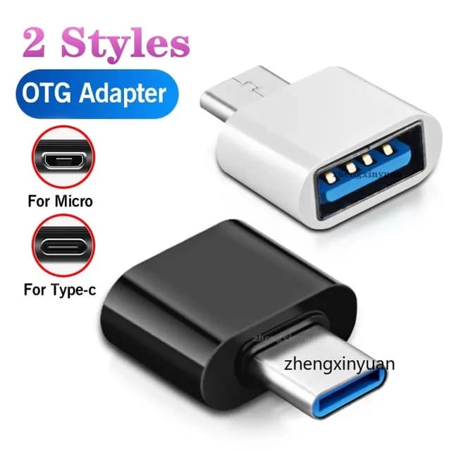 Adaptateur OTG USB (m) To Type C(f)
