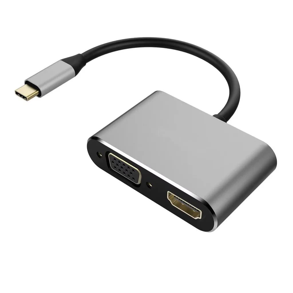 Adaptateur Type C To HDMI/VGA