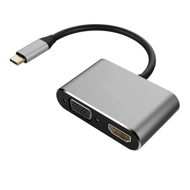 Adaptateur Type C To HDMI/VGA