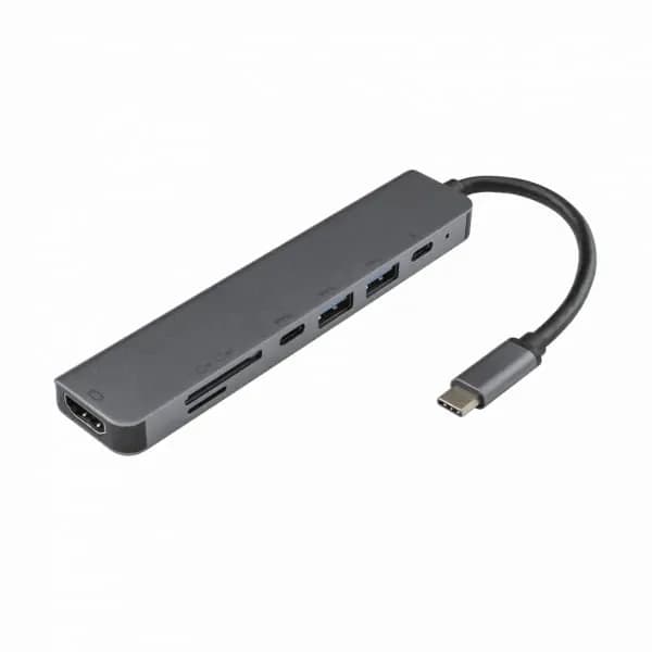 Adaptateur USB Type C Sbox Tca 71 Noir