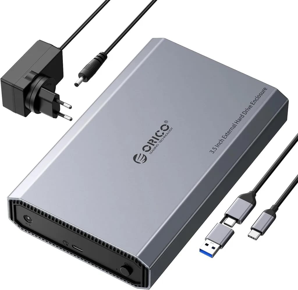 Boitier pour Disque Dur All IN One HDD/SSD 3.5"/2.5" USB2.0