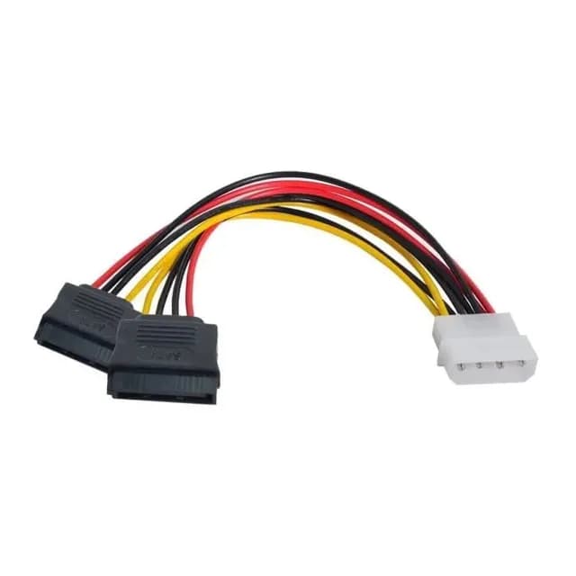 Cable Alimentation HDD Power 4P To SATA 15P 180 L205