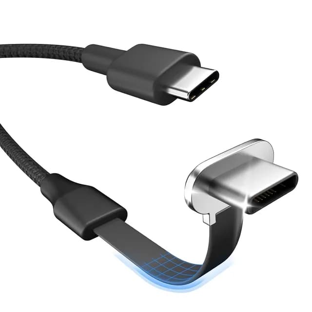 Cable Chargeur Type-C To Type-C Fiche 90°