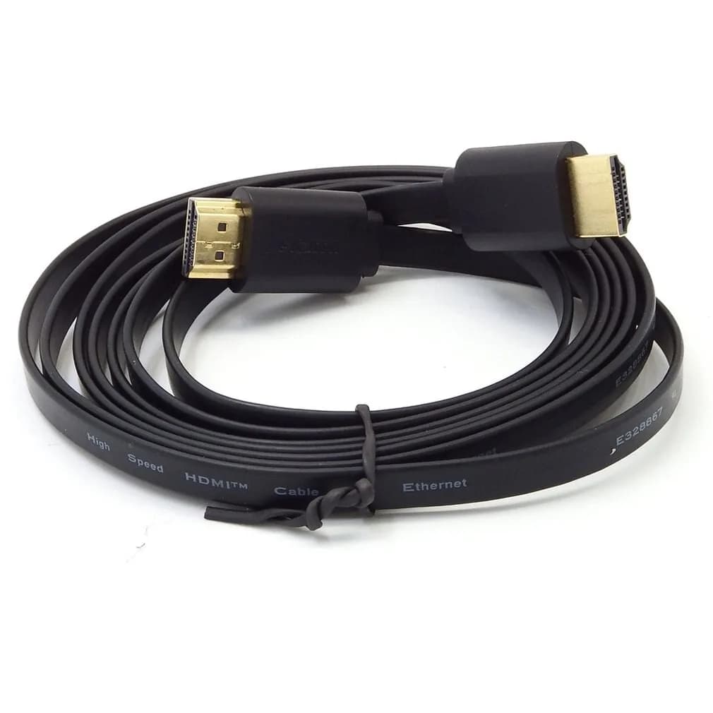 Cable HDMI Vers HDMI Plat HDTV 5 M