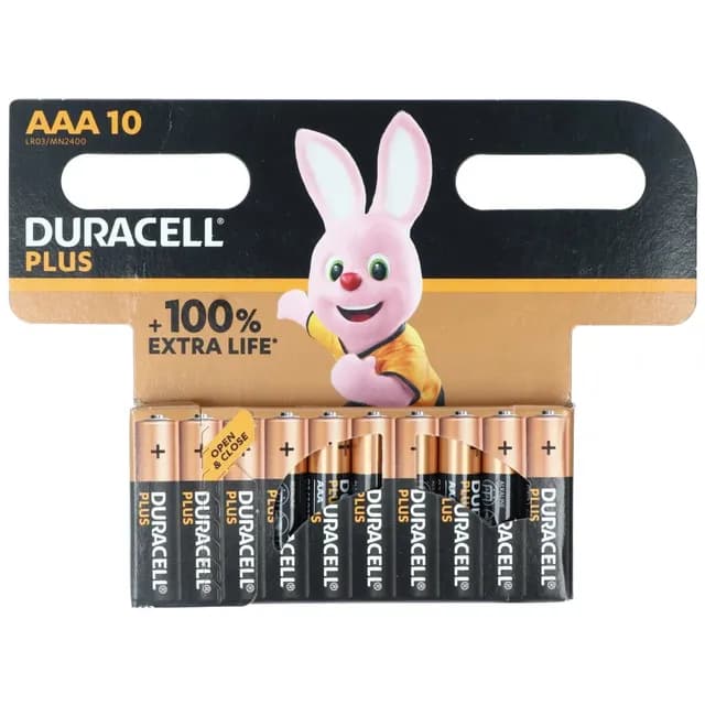 Pile Duracell Plus Power AAA/10