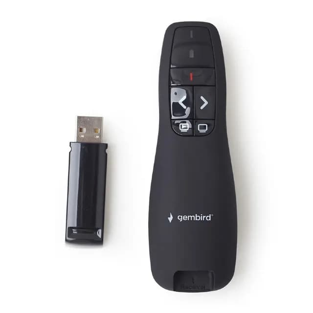 Presentateur Gembird Sans Fil avec Pointeur Laser WP-L-12