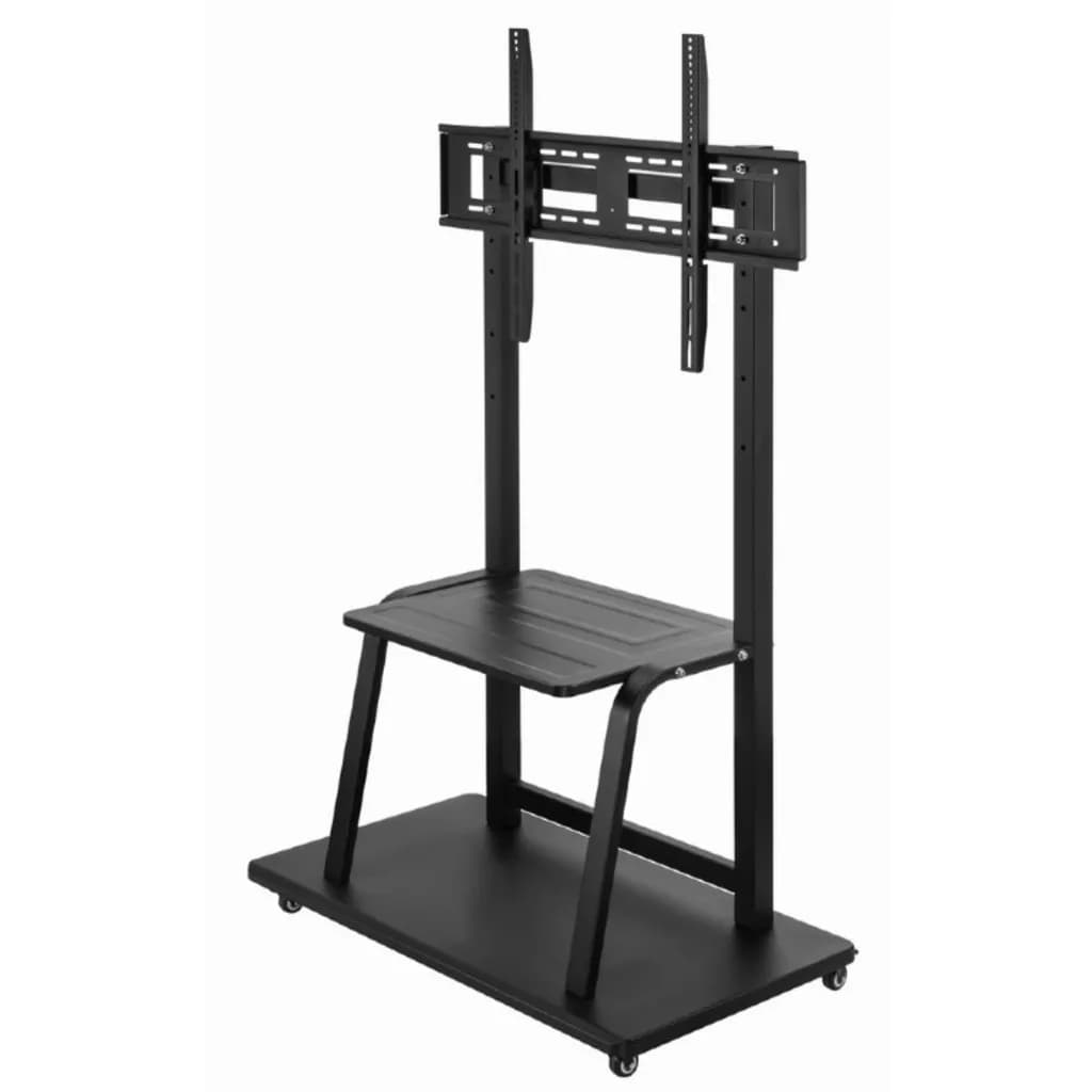 Support TV Gembird en Acier Robuste au Sol avec Roulletes 37"-100"