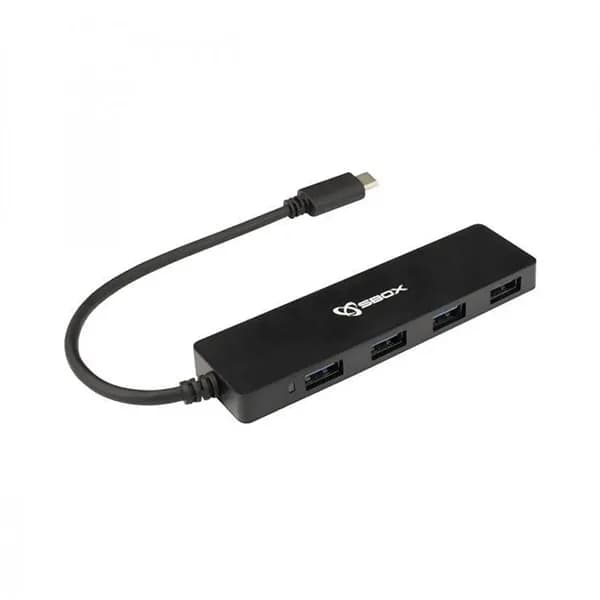 Hub USB H-404C Type C To USB 3.0 4 Ports SBOX