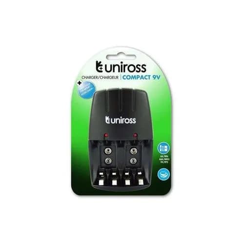 Chargeur Piles Uniross pour AA Aaa 9V