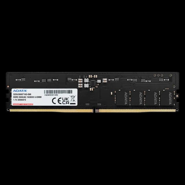 Barrette Memoire ADATA DDR5 Dimm 8G 5600 MHz