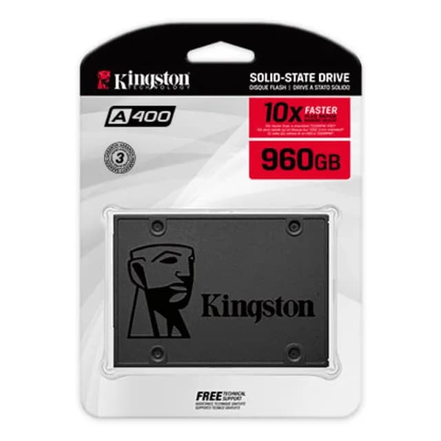 Disque Dur Interne SSD 2.5'' Kingston A400 960G SATA