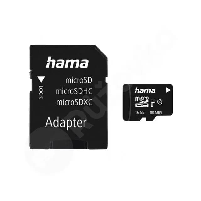 Carte Memoire Micro SD Hama 32 Go CLASSIC10