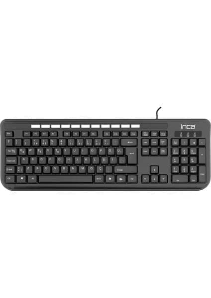 Clavier Filaire INCA IK-274QU AZERTY Arabe