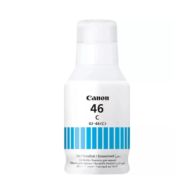 Bouteille d'Encre Original Canon GI-46 Cyan 135ML