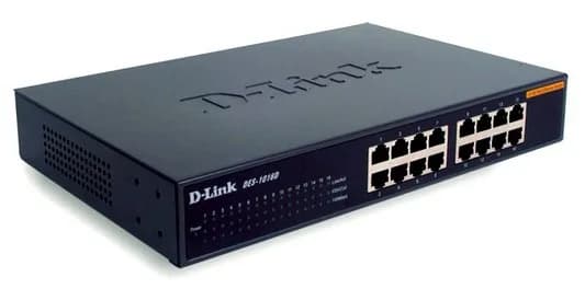 Switch D-Link 16 Ports 10/100MBPS Base-T Unmanaged Switch