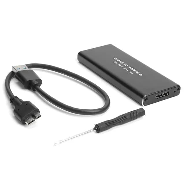 Boitier pour Disque M.2 NGFF SSD 2230/2242/2260/2280