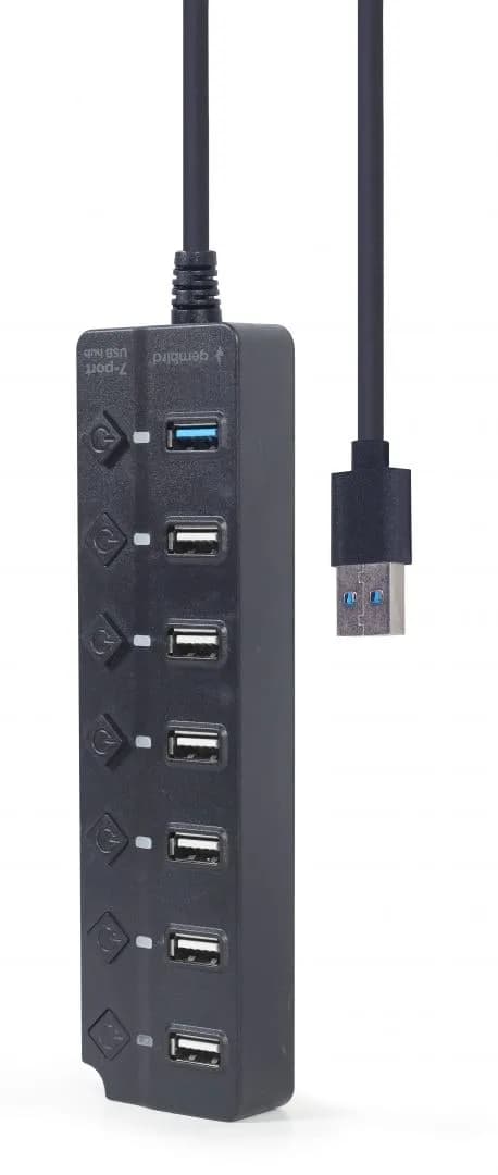 Hub USB 7 Ports 1XUSB 3.1 6XUSB 2.0 avec Commutateurs