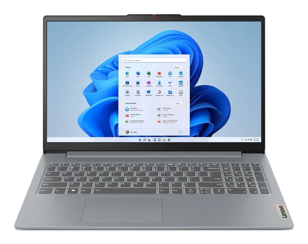 PC Portable Lenovo Ideapad Slim 3 15AMN8 AMD Ryzen 3 8G 256G SSD - Gris