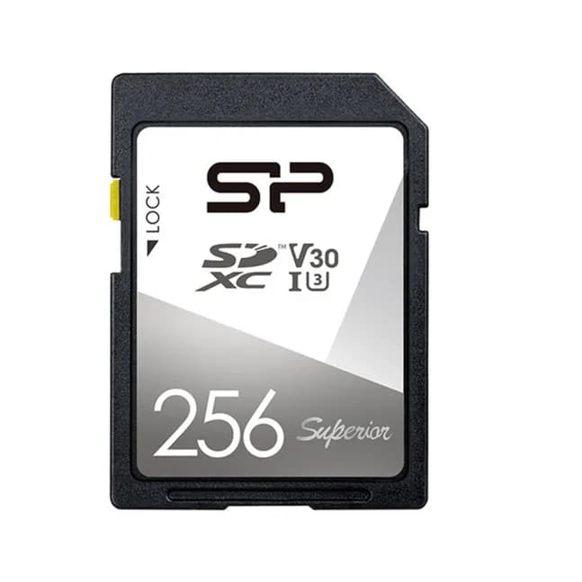 Carte Memoire Micro SD Silicon Power 256G Superior Pro