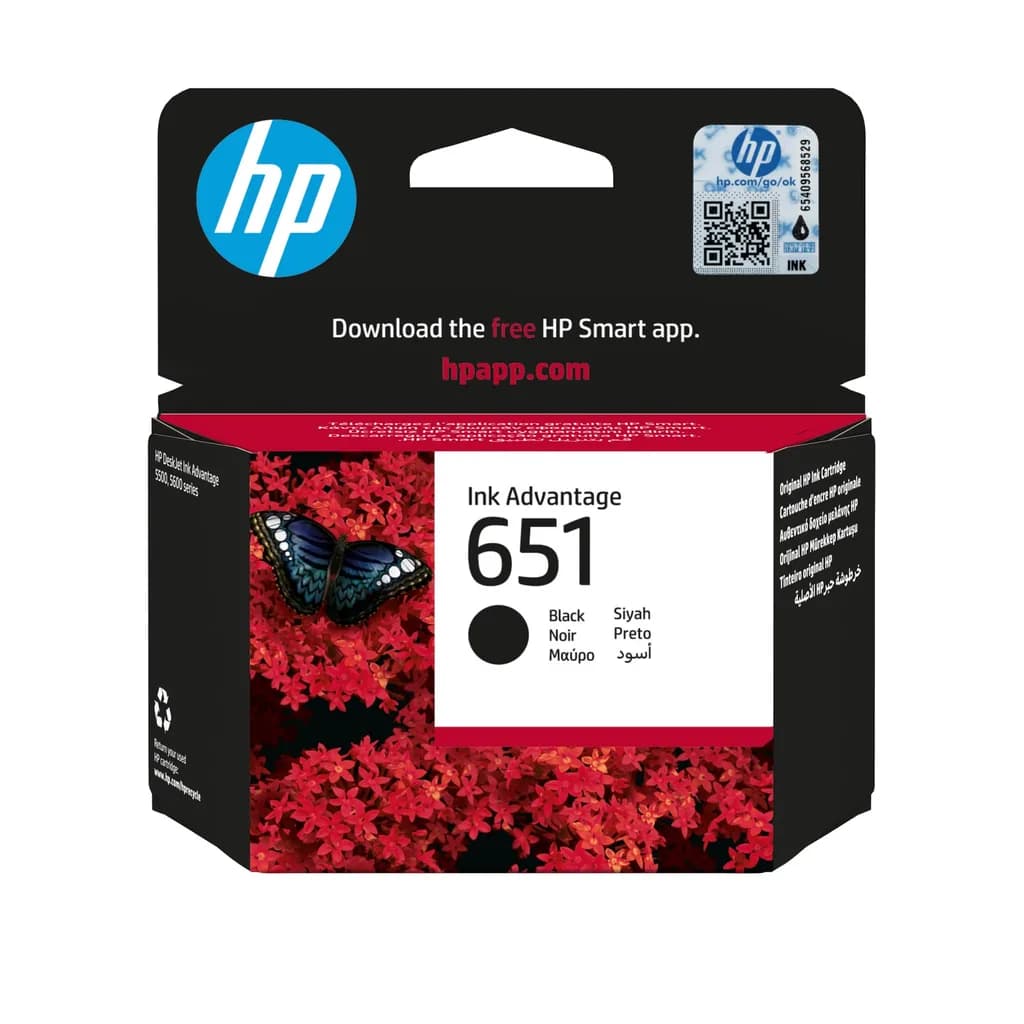 Cartouche HP651 Black C2P10AE