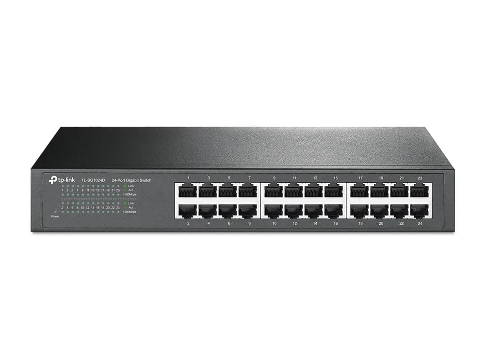 Switch Rackable de Bureau 24 Ports Gigabit SG-1024D