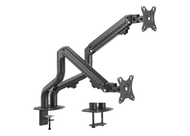 Support pour Ecran Gembird 2 Ecran Inclinable 17"-32" 8KG MA-DA2-02