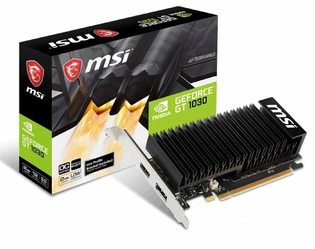 Carte Graphique MSI GT-1030 2G HD4 LP ITX OC