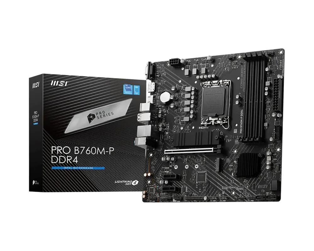 Carte Mere MSI Pro B760M-P DDR4