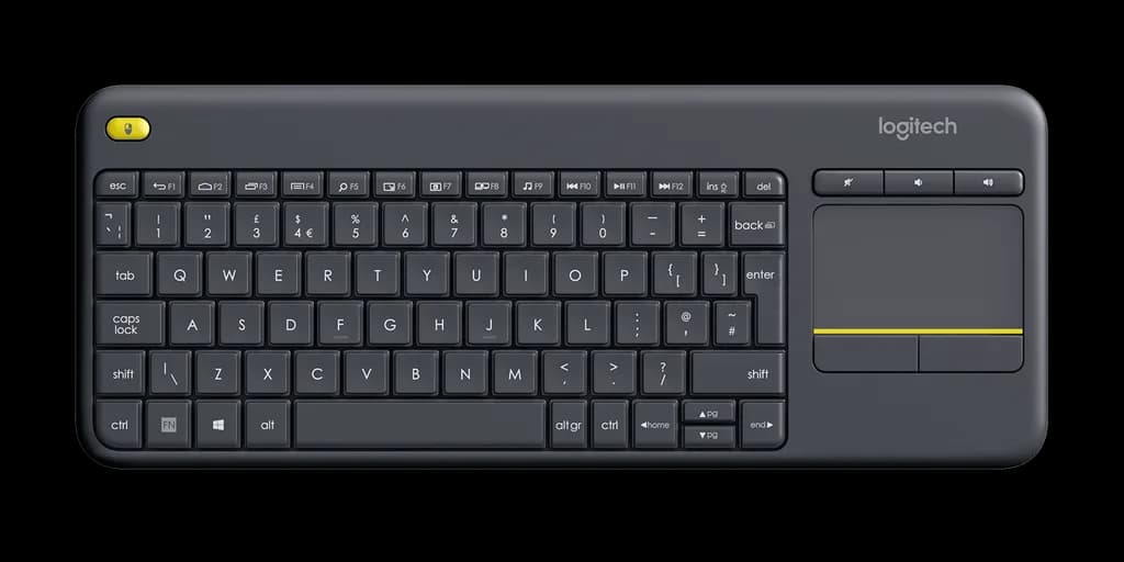 Clavier Sans Fil Logitech Wireless Touch Keyboard K400 Plus