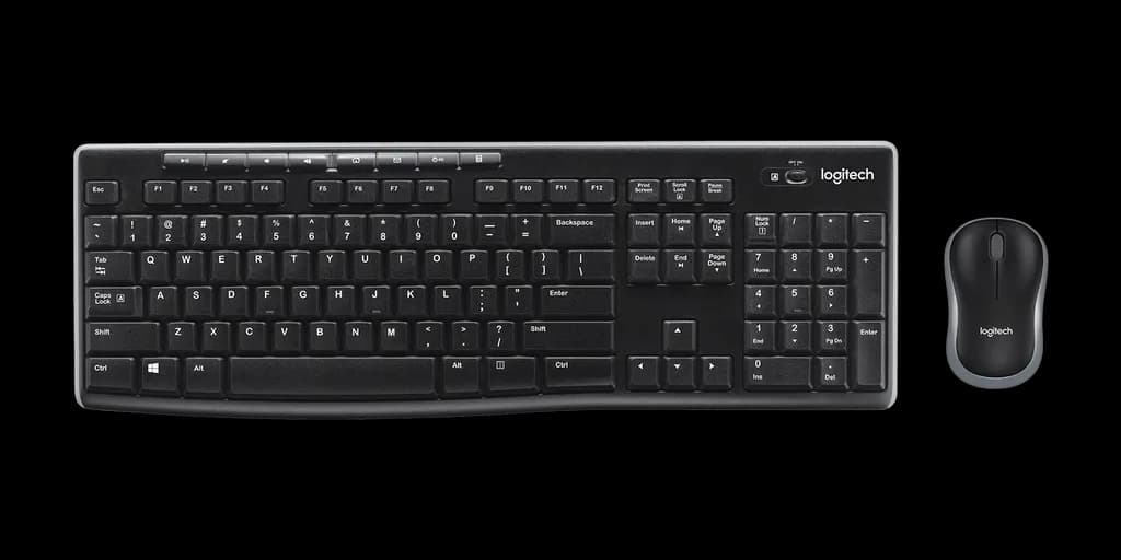 Combo Clavier Souris Sans Fil MK270