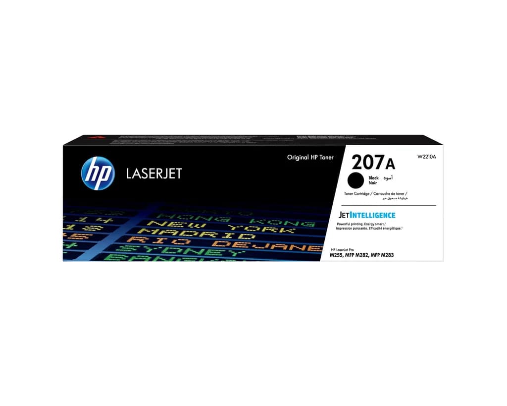 Toner HP 207A Noir Laserjet Originale / 1350 Pages W2210