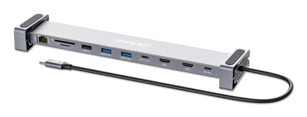 Station d'Accueil Manhattan Hub Multiports USB C PD 10EN1